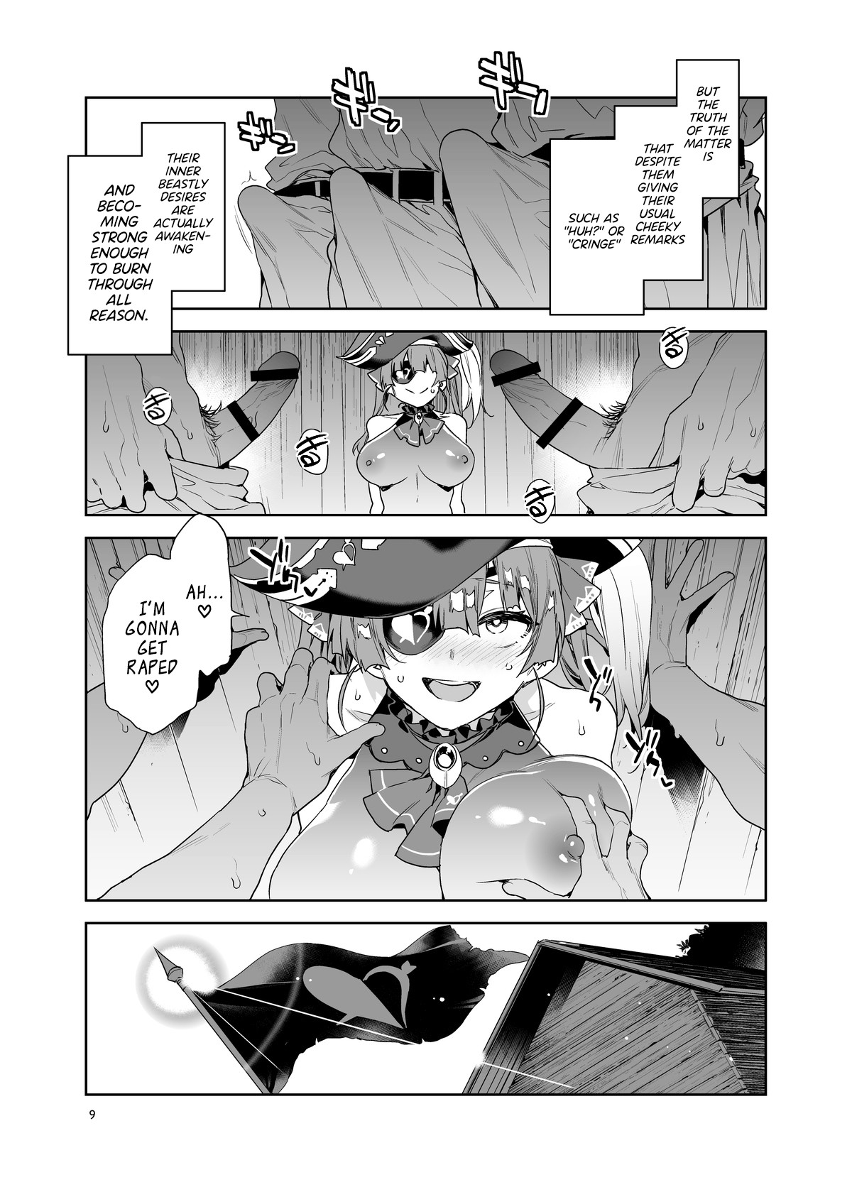 Hentai Manga Comic-Captain Marine Wants to be Raped in a Non-Consensual Manner-Read-7